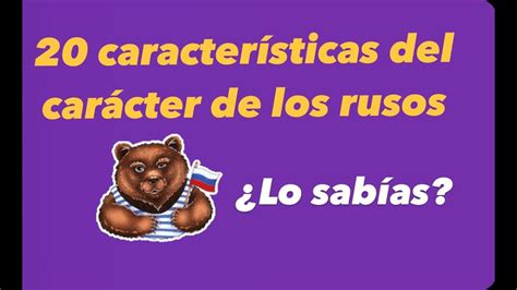 hombre ruso|20 características del carácter de los rusos